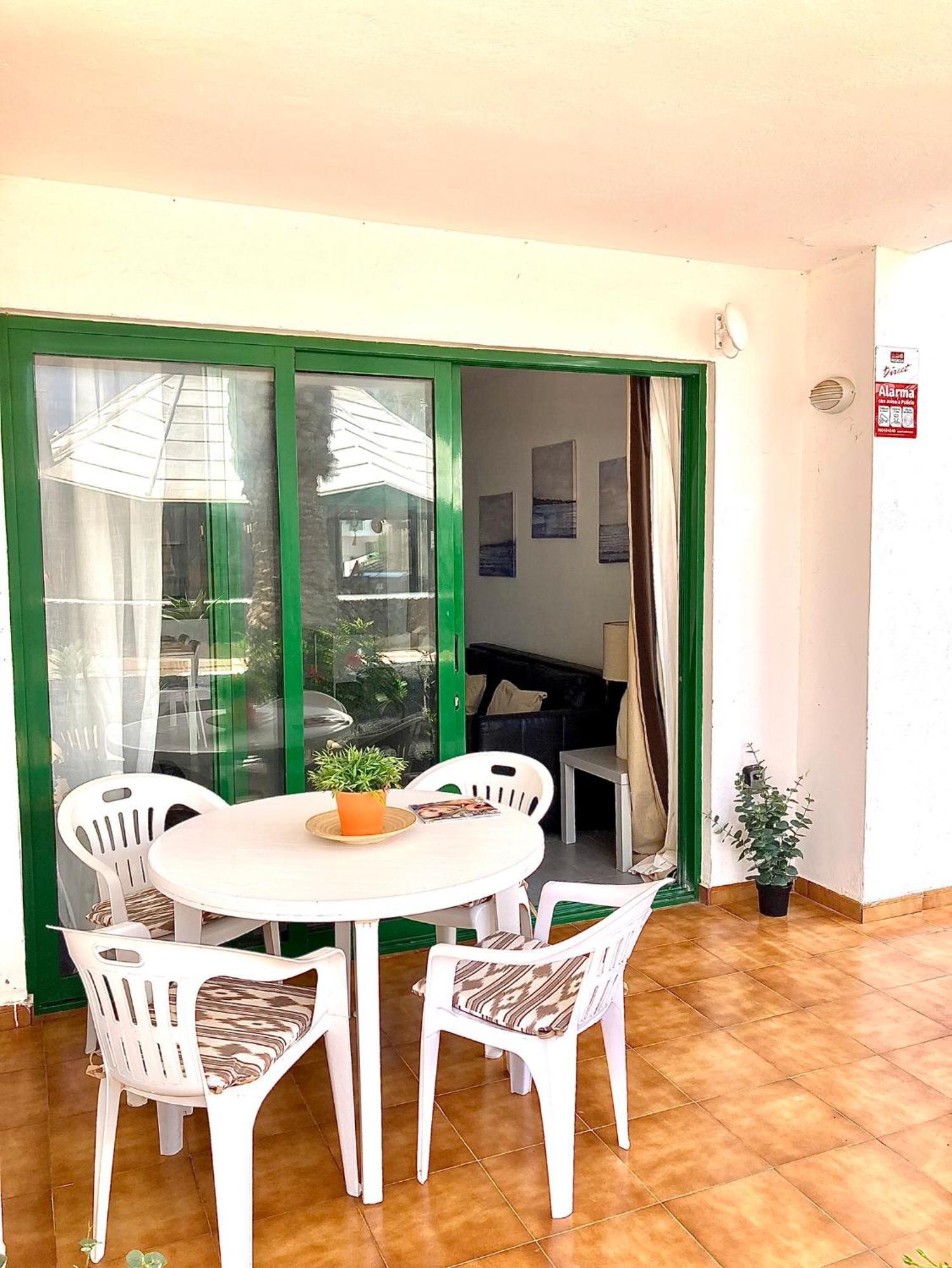 Ground Floor Apartment With Pool, Next To The Beach كوستا تاغيسي المظهر الخارجي الصورة